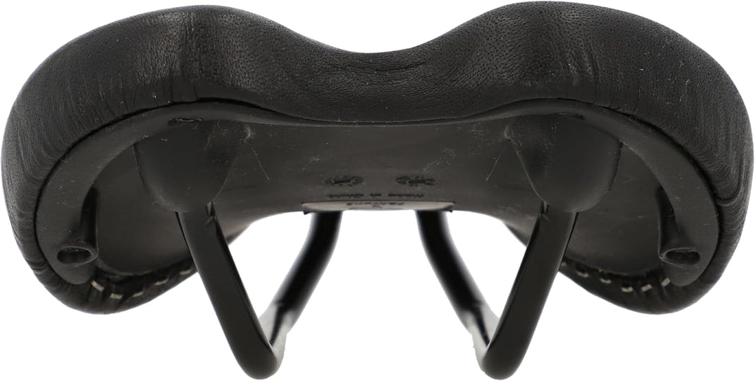 Gusti Fahrradsattel Leder - Geraint T. Fahrradsattel Ledersattel weich Sattel Fahrrad Rennrad Echtes