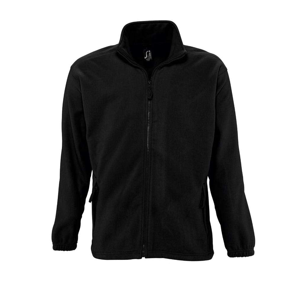 Sols – Fleecejacke, Modell: North 4XL Schwarz, 4XL Schwarz