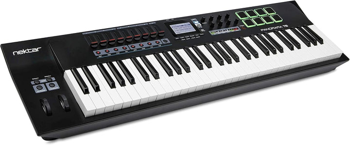 Nektar Panorama T6 USB MIDI Keyboard Controller with Nektar DAW Integration and Nektarine PlugIn Con