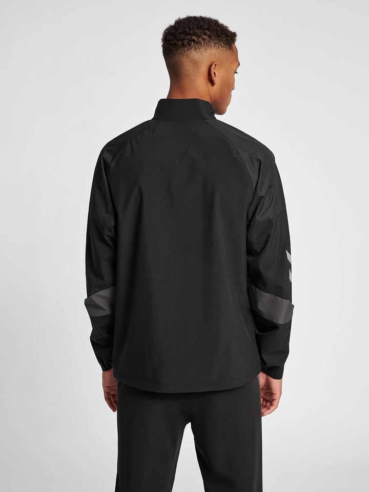 hummel hmlLEAD Trainingsjacke Herren S Schwarz, S Schwarz