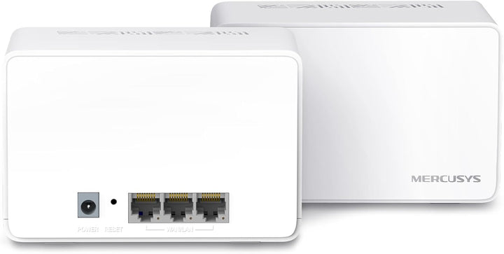 Mercusys Halo H3000X(2-Pack) WLAN-Router 6 Mesh, AX3000, Dualband, Reichweite bis zu 420 m², 3 x Gig