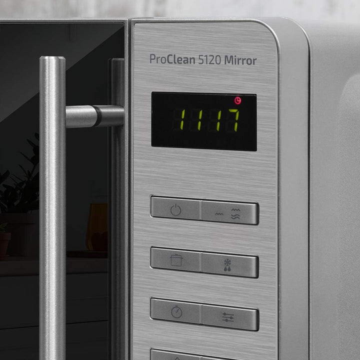 Cecotec Mikrowelle Pro Clean 5120 Mirror. 700 W, Grill 800W, 20 L, Ready 2 Clean Beschichtung, 3 D W
