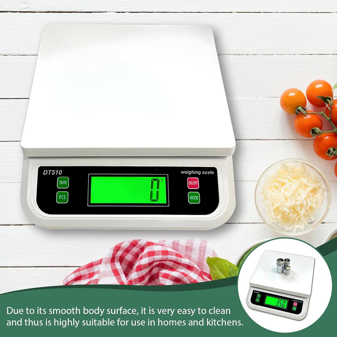 Waage Küchenwaage: 30kg/1g Küchenwaage digital, Food Scale mit LCD-Display Digitalwaage mit 6 Einhei