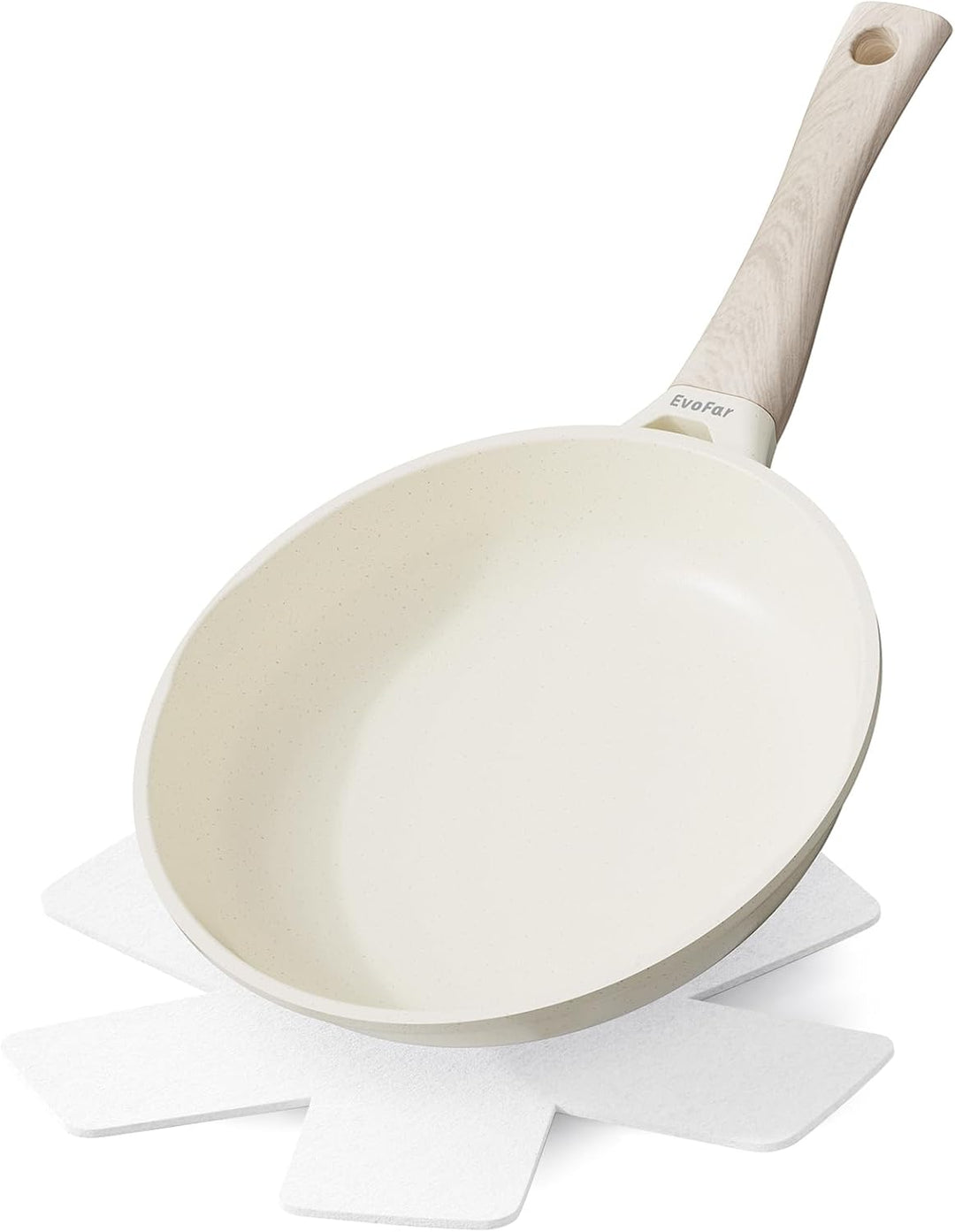 Keramik Pfanne 24cm Antihaft Beschichtet, Bratpfanne Induktion, Omelette Pfanne, Cooking Frying Pan,