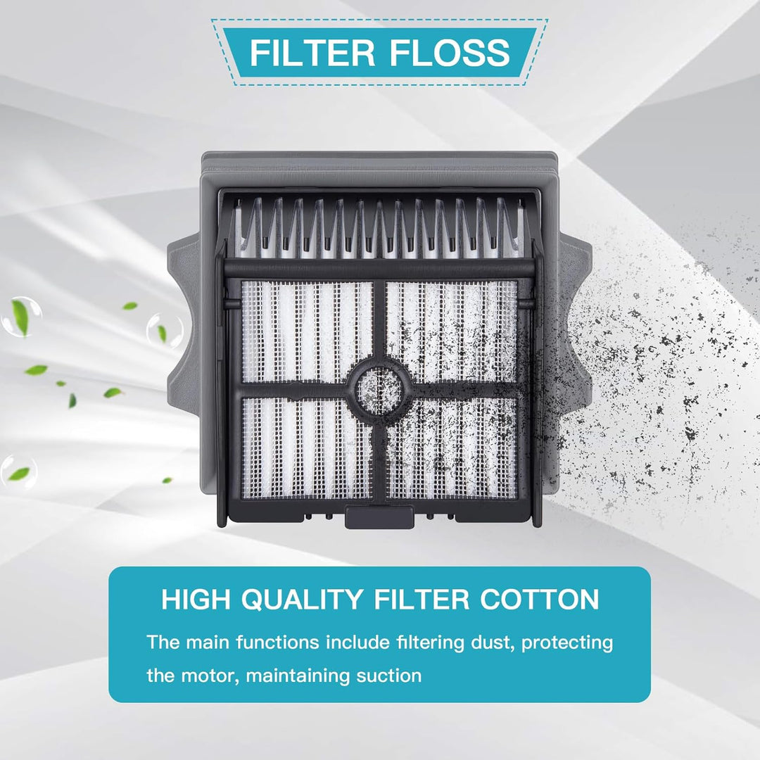 Bürstenwalzen und Filter Ersatz für Tineco Floor One S7 Artist/Stretch S6/SWITCH S6/SWITCH S6 Stretc