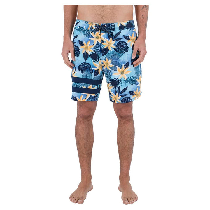 Hurley Herren Phantom-eco Block Party 18' Badeshorts für Herren 28 Meerblick, 28 Meerblick