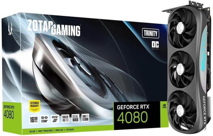 Zotac GEFORCE RTX 4080 Trinity OC NVIDIA 16 GB GDDR6