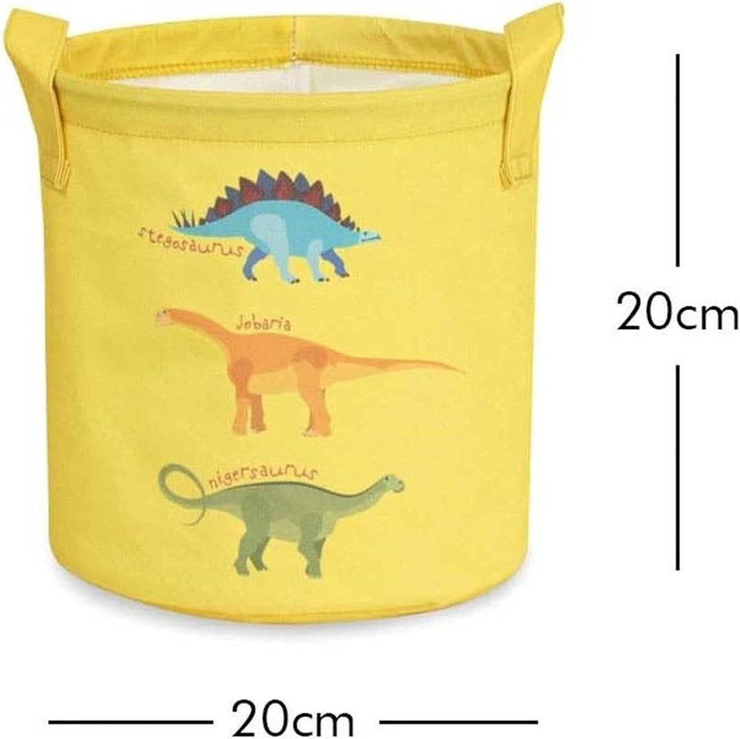 Ocean Home Textile 6er Set Dinosaurier Aufbewahrungskorb für Kinderzimmer, Faltbare Aufbewahrungsbox