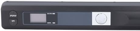 Tragbarer Dokumentenscanner, Tragbarer Scanner für A4-Dokumente, Fotos, Bilder, Quittungen, 8,27 Zol