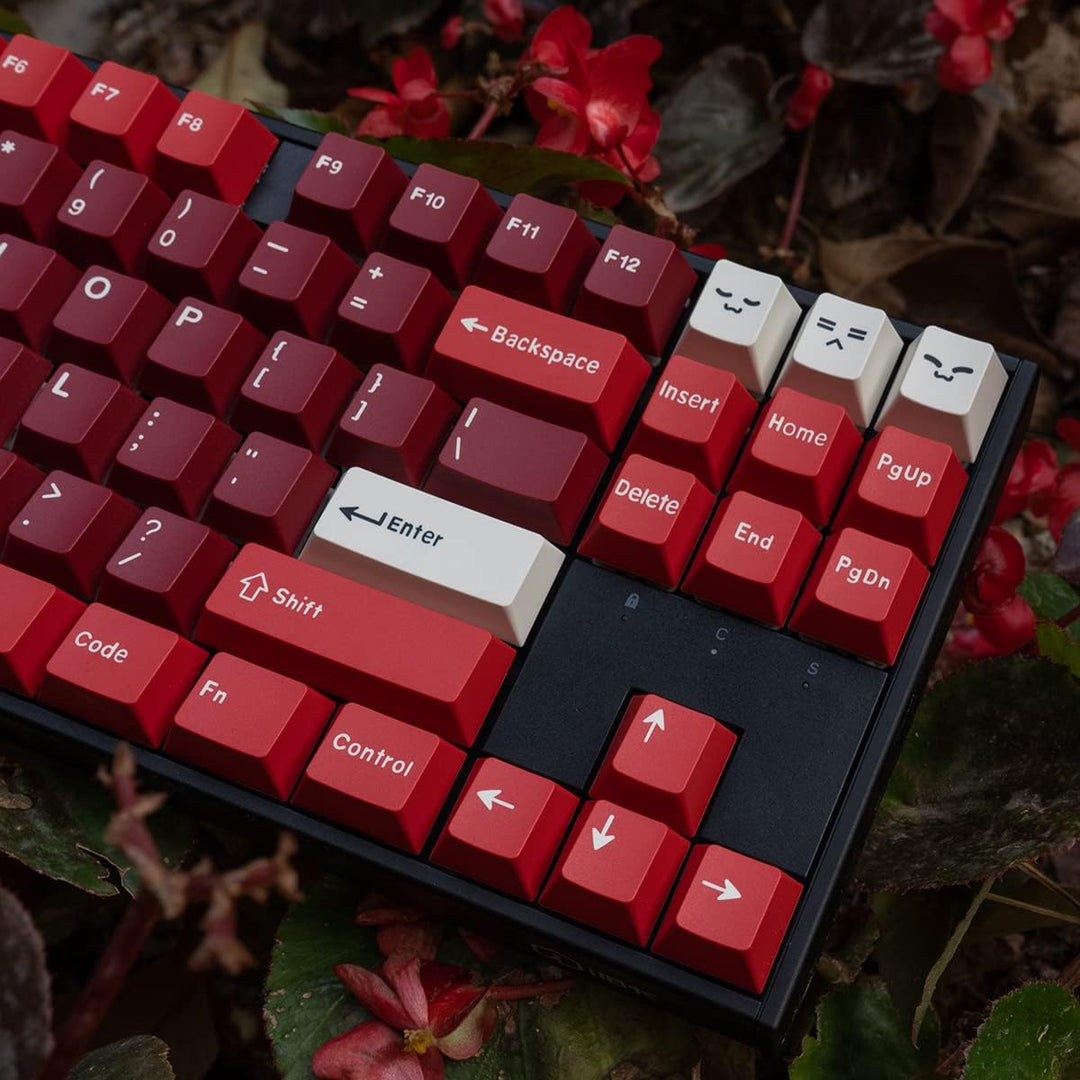 mintcaps Jamon Keycaps Set 173 Tasten Cherry Profile Doubleshot Custom Keyboard Red Keycaps ISO ANSI