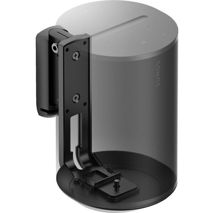 Flexson Wandhalterung für Sonos ERA100 - Schwarz (Single) Single Schwarz, Single Schwarz