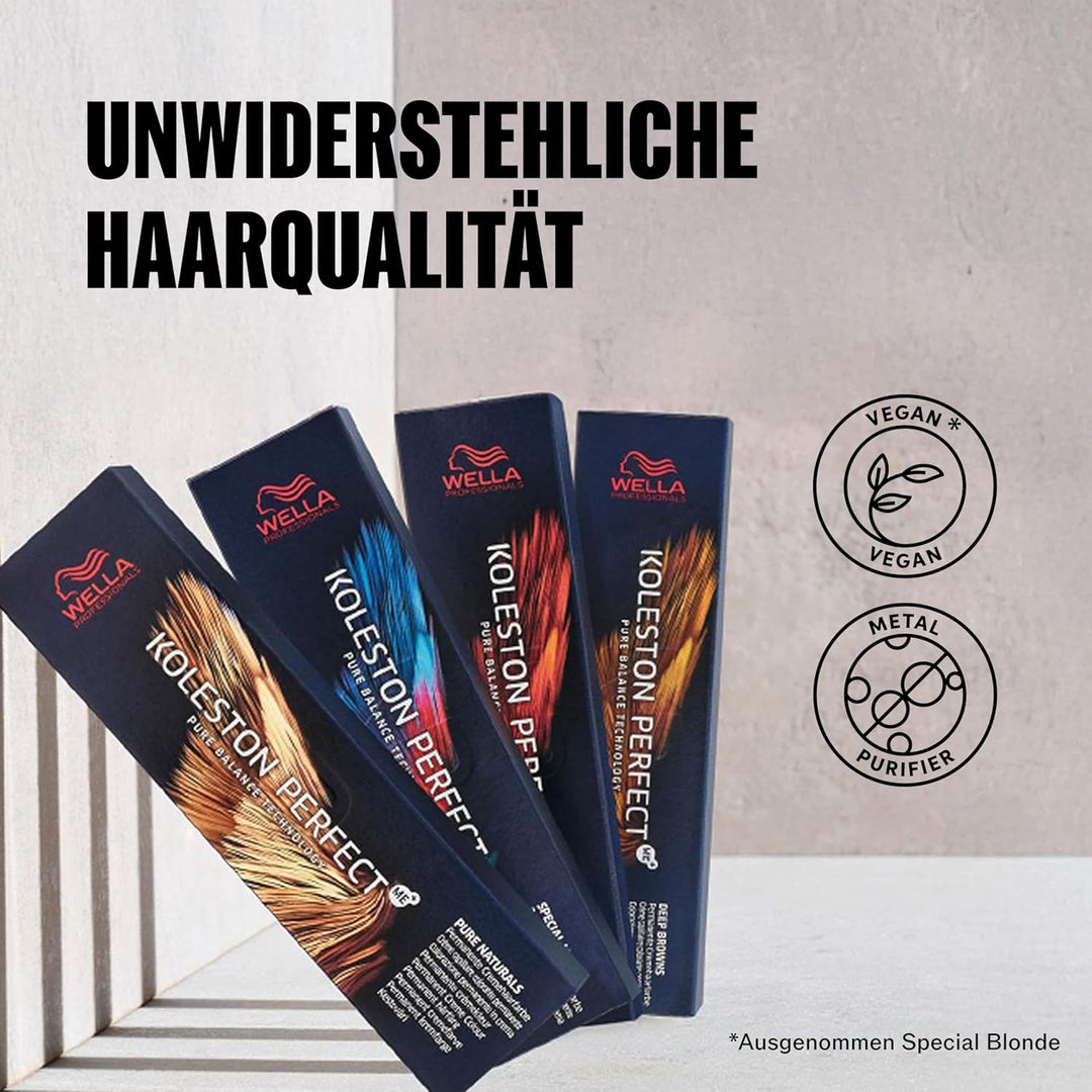 Wella Koleston Perfect Me KP Pure Naturals 3/00 dunkelbraun natur intensiv 2er Pack 3/00 Dunkelbraun