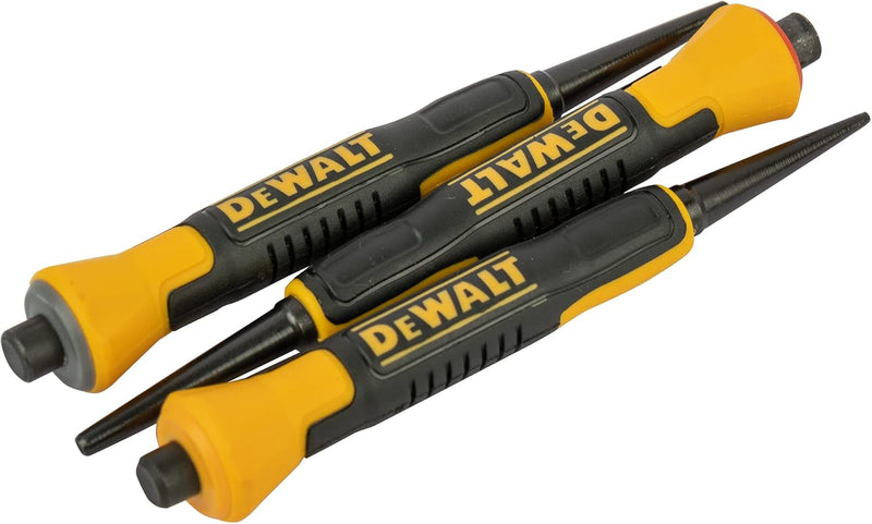 DEWALT DWHT0-58018 Bi-Material Nagelset, 3-teilig (1/32 Zoll, 2/32 Zoll, 3/32 Zoll)