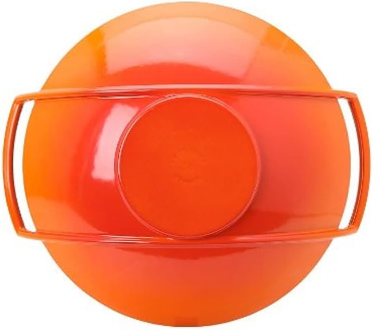 Le Creuset Gusseisen-Wok mit Glasdeckel, Ø 36 cm, 4,5 L, Ofenrot, 25304360900460, Ofenrot