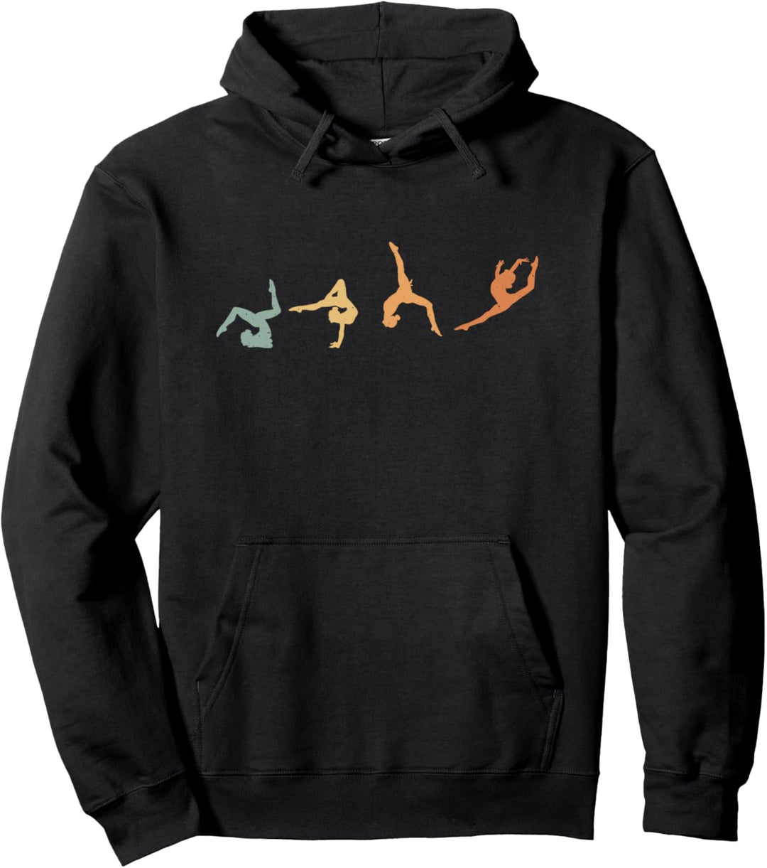 Rhythmische Sportgymnastik RSG Retro Salto Turnerin Pullover Hoodie