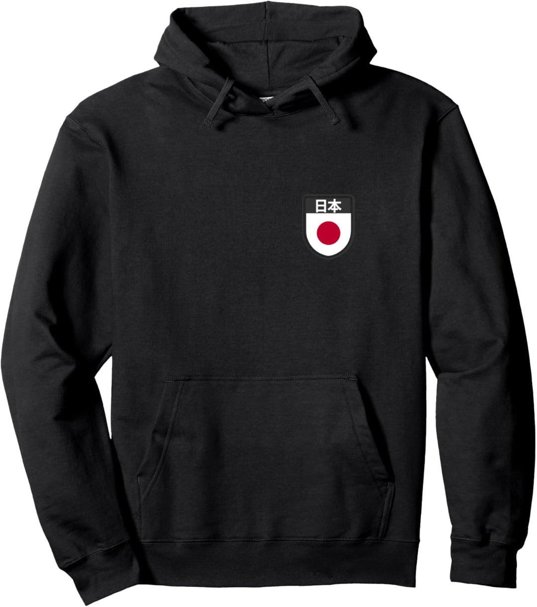 Flagge Japon Pullover Hoodie