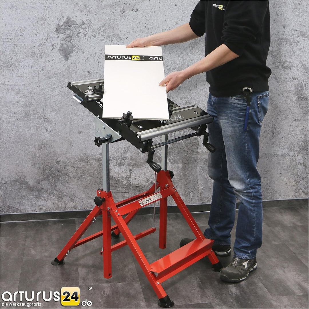 Holzmann Maschinen WST20 Werkbank 13.5kg Rot, (B x H x T) 740 x 735 x 550 mm