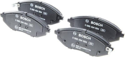 Bosch BP1679 Bremsbeläge - Vorderachse - ECE-R90 Zertifizierung - vier Bremsbeläge pro Set