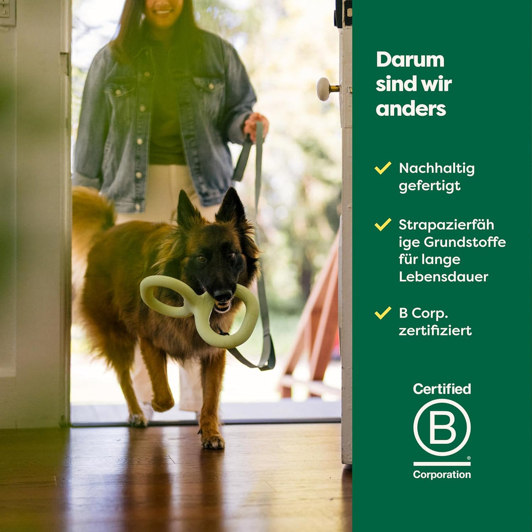 Earth Rated Ziehspielzeug, EIN interaktives Spielzeug für ausgewachsene Hunde und Welpen, ergonomisc
