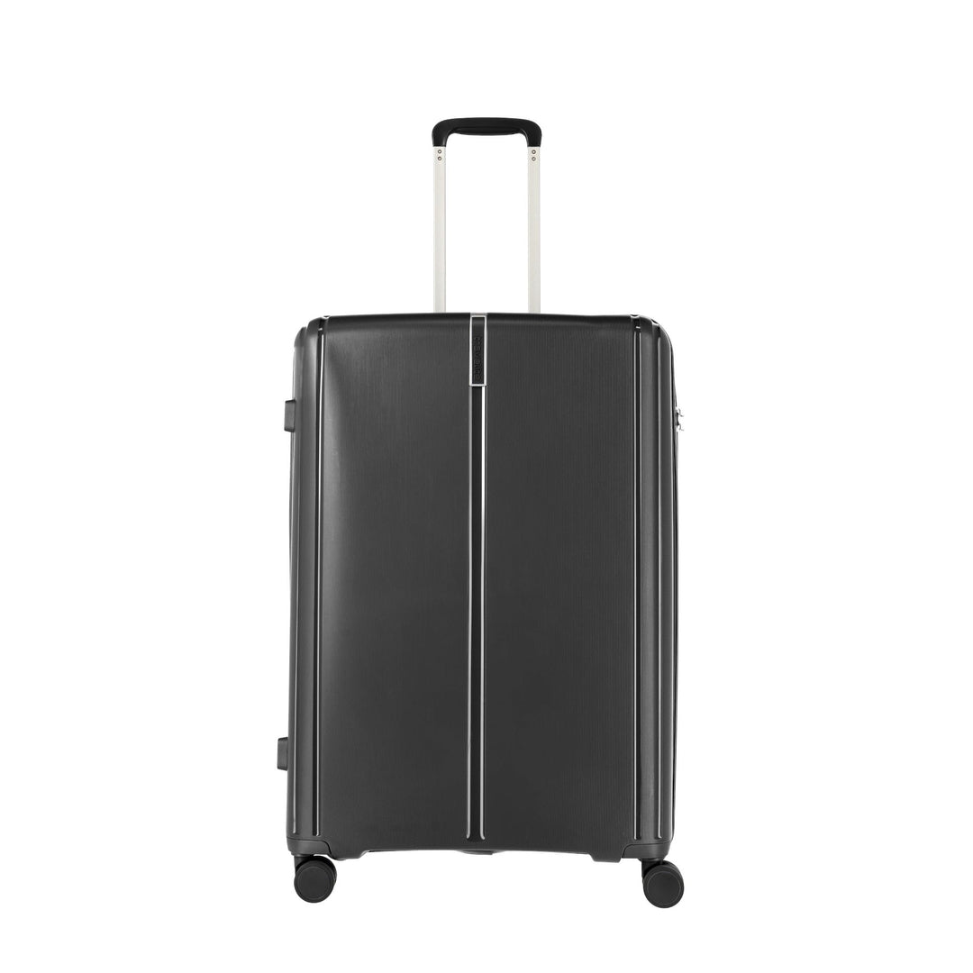 Travelite Vaka - 4-Rollen-Trolley 75 cm L black Schwarz, Schwarz