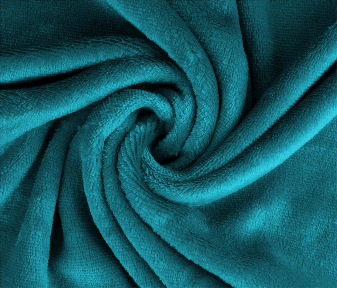 normani Kinder Langarm Badeponcho - Frottee Kapuzenhandtuch für Jungen und Mädchen 2-5 Jahre Blau, 2