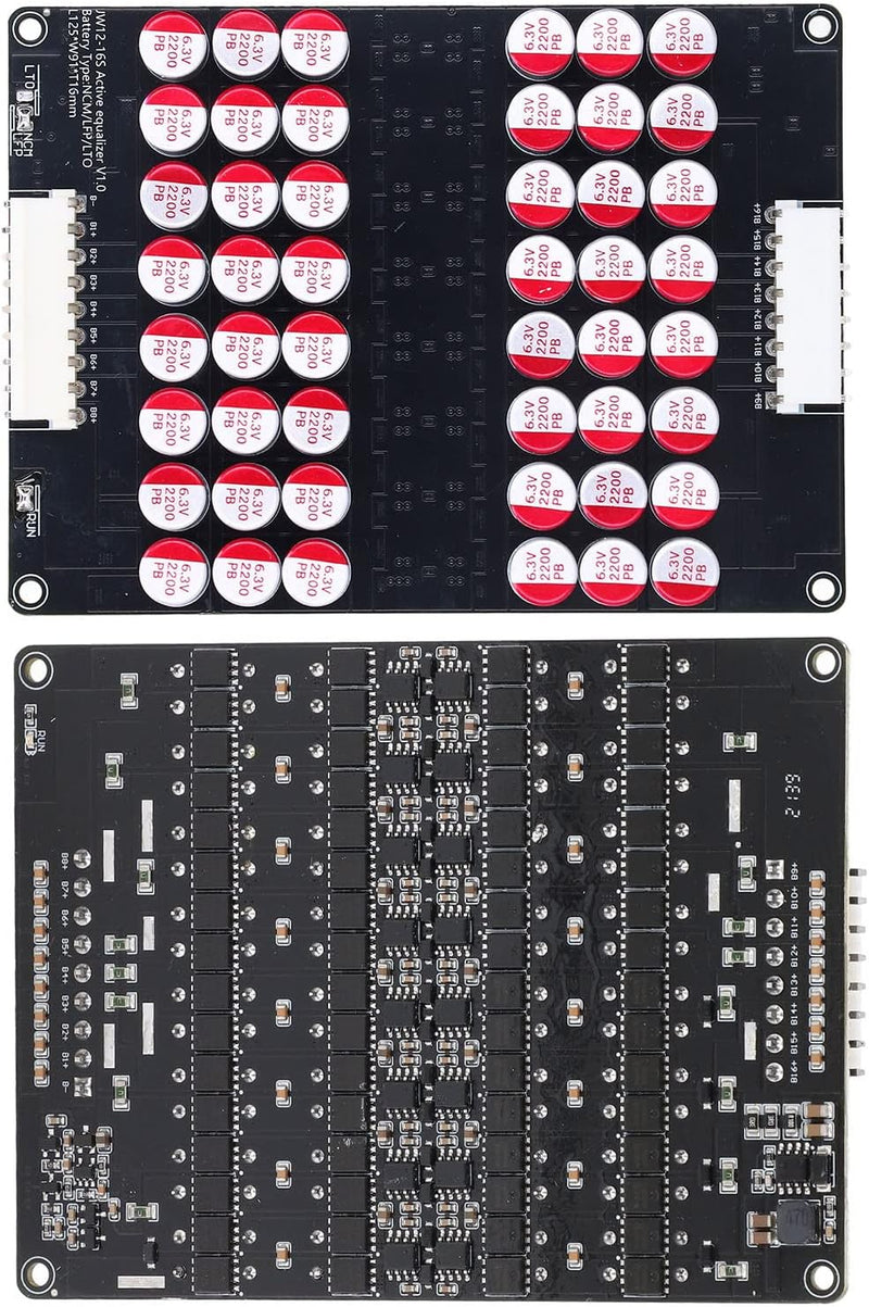 Active Equalizer Balancer Lithium Battery Balance Board, 12S Bis 16S Universelles Aktives Equalizer-