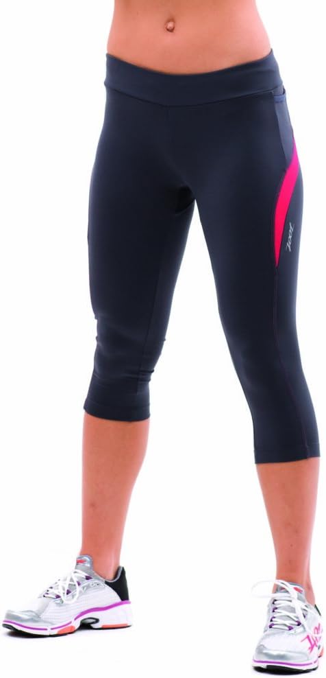 Zoot Sports Damen Pulse Capri Grayscale/Winterberry M, Grayscale/Winterberry M
