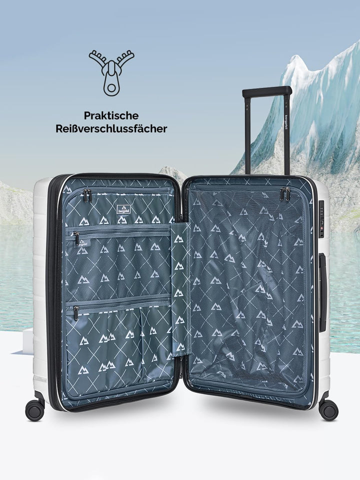 Reisekoffer M Hartschalenkoffer leicht 67 cm | Medium Trolley Unisex Polypropylen nur 3,5 kg langleb