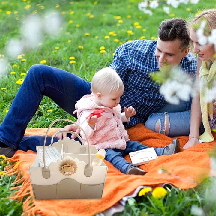 Baby-Windel-Caddy Organizer | Baby-Caddy Organizer | Filz-Baby-Windel-Caddy Kinderzimmer Aufbewahrun