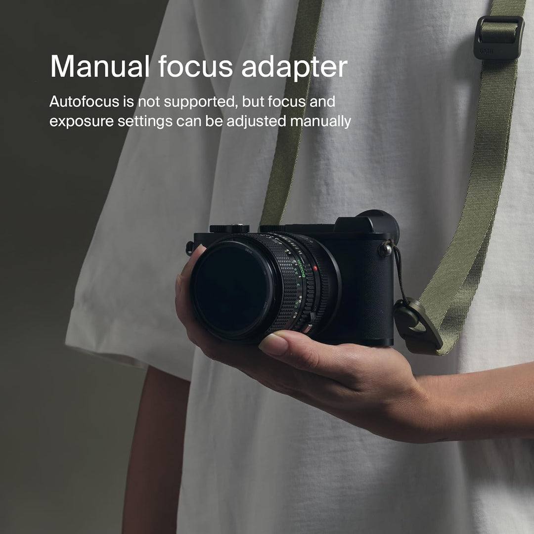 Urth Objektivadapter: Kompatibel mit Olympus OM Objektiv und Canon EF & EF-S Kameragehäuse, Olympus