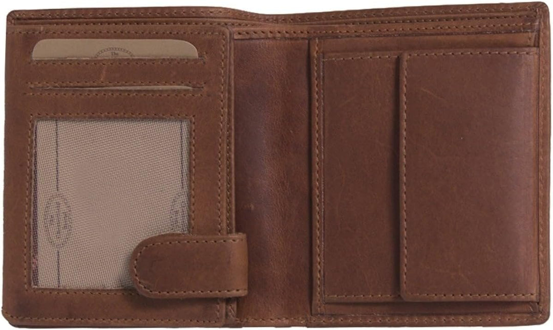 The Chesterfield Brand Leder Portemonnaie Cognac Carl RFID Safe