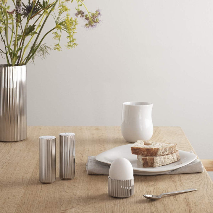 Georg Jensen Bernadotte Salt & Pepper Shakers, Stainless Steel Rot, Rot