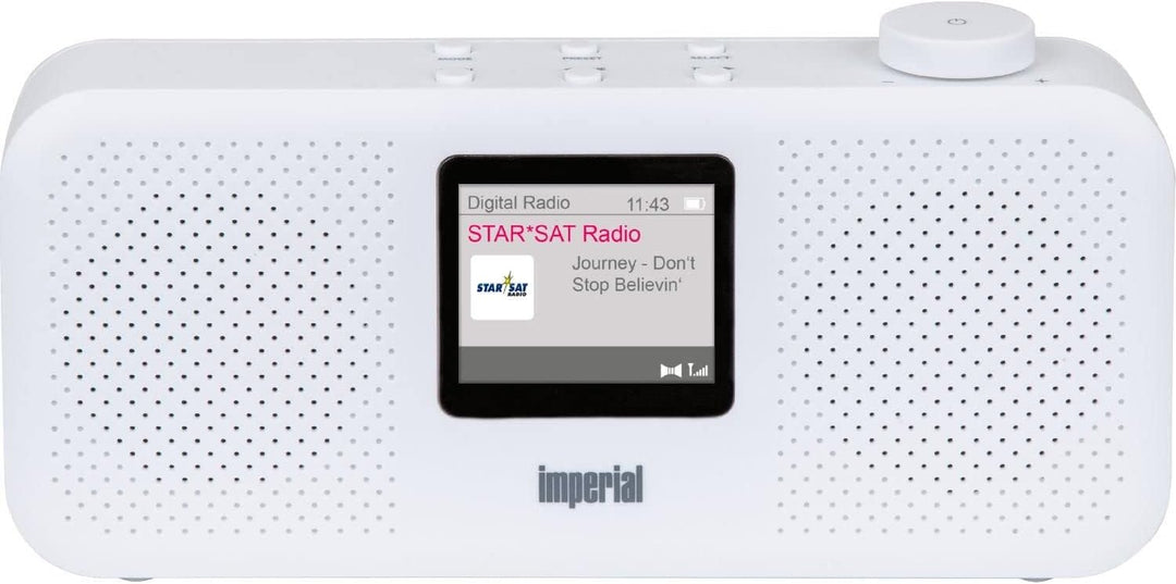 IMPERIAL DABMAN 16 - DAB Radio (DAB+ / DAB / UKW, Stereo, Digitalradio, Farbdisplay, Batteriebetrieb