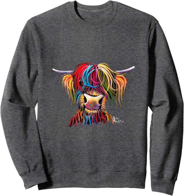 " NeLLY " mit Highland-Kuh-Aufdruck Sweatshirt