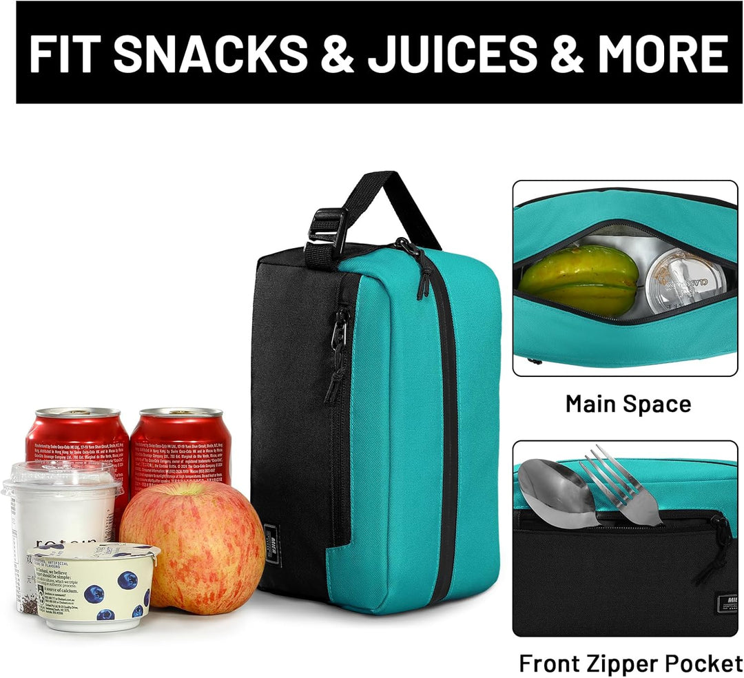 MIER Lunch Tasche Gefrierbare Kühltasche SnackboxKleine gefrierfähige Mini-Kühltasche mit Isolierung