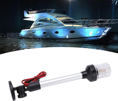 Uadme Ankerlicht, Weiss Marine Ankerlicht 12V - 24V Boot 360° Ankerlicht LED Navigationssignallicht
