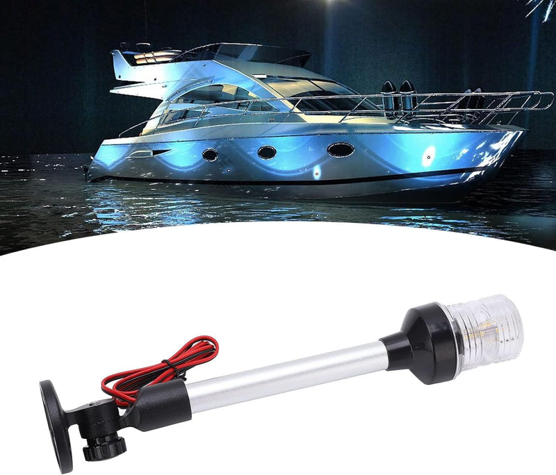 Uadme Ankerlicht, Weiss Marine Ankerlicht 12V - 24V Boot 360° Ankerlicht LED Navigationssignallicht