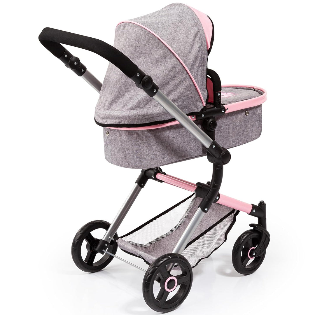 Bayer Design 18433AA Butterfly Kombi Puppenwagen Neo Vario mit Wickeltasche und Einkaufskorb, umwand