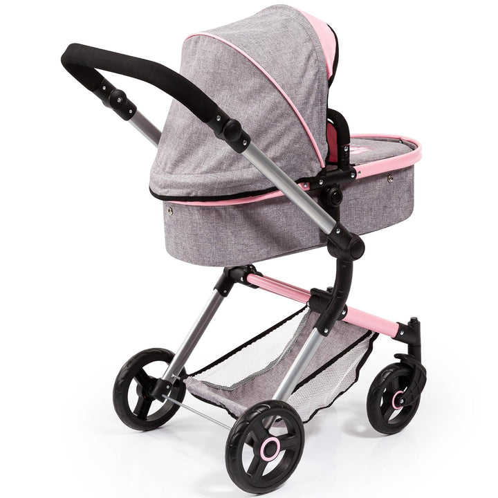 Bayer Design 18433AA Butterfly Kombi Puppenwagen Neo Vario mit Wickeltasche und Einkaufskorb, umwand