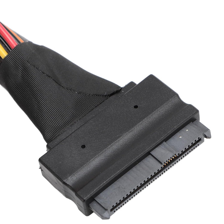 ciciglow NVME-Adapterkabel, SFF-8654 auf 2xSFF-8639 24 Gbit/s 12 Gbit/s 80 cm, NVME SFF-8654 auf für