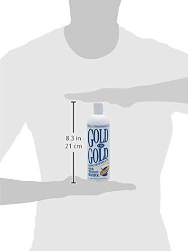 Chris Christensen Gold on Gold Shampoo - Hundeshampoo für strahlendes Fell und glänzende Ergebnisse,