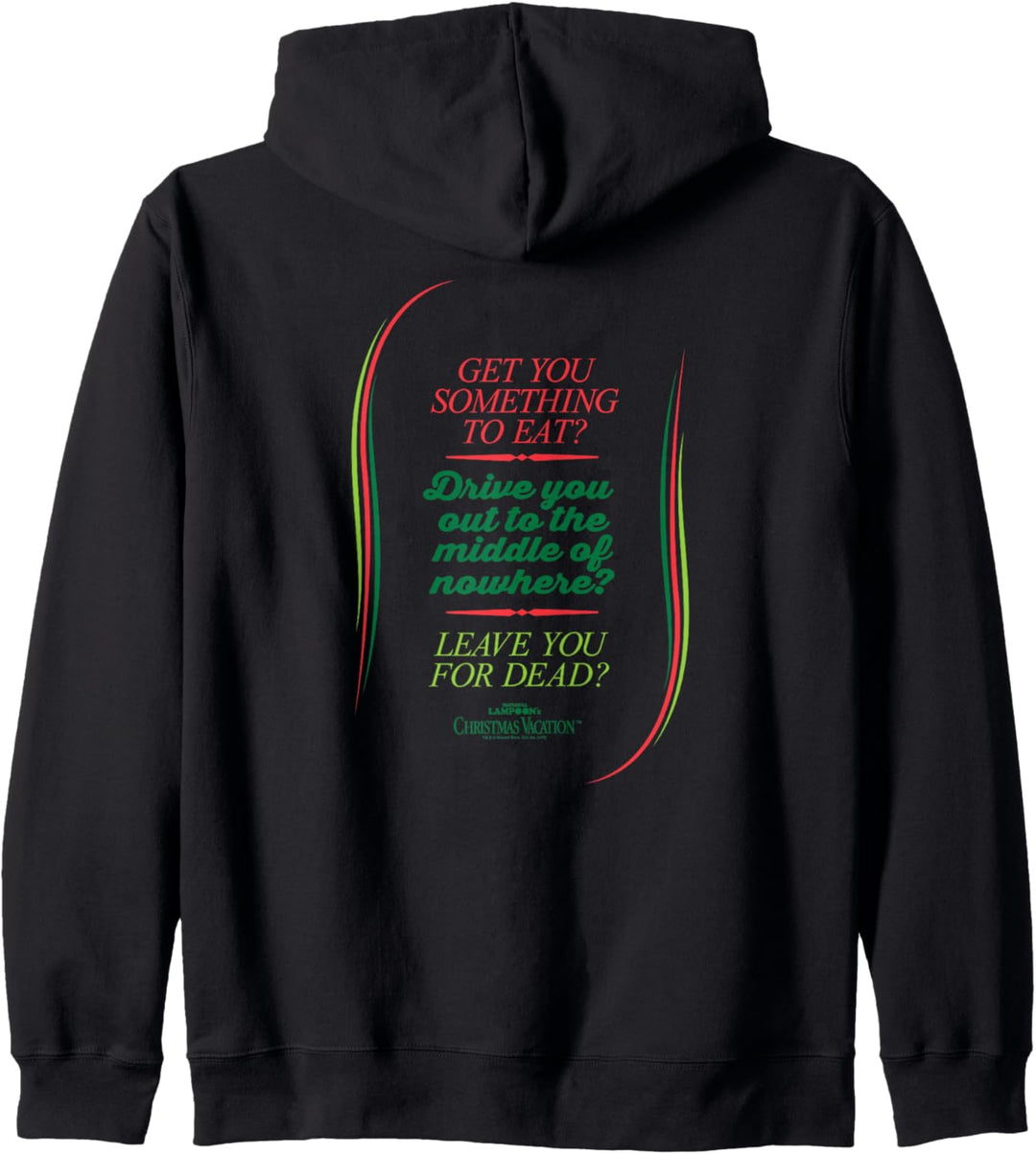 Christmas Vacation Leave You For Dead Weihnachten Kapuzenjacke