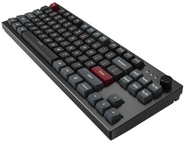 nuLOOM Montech MKey TKL Mechanische Gaming-Tastatur: anpassbare RGB-LED, Premium-MDA-PBT-Tastenkappe