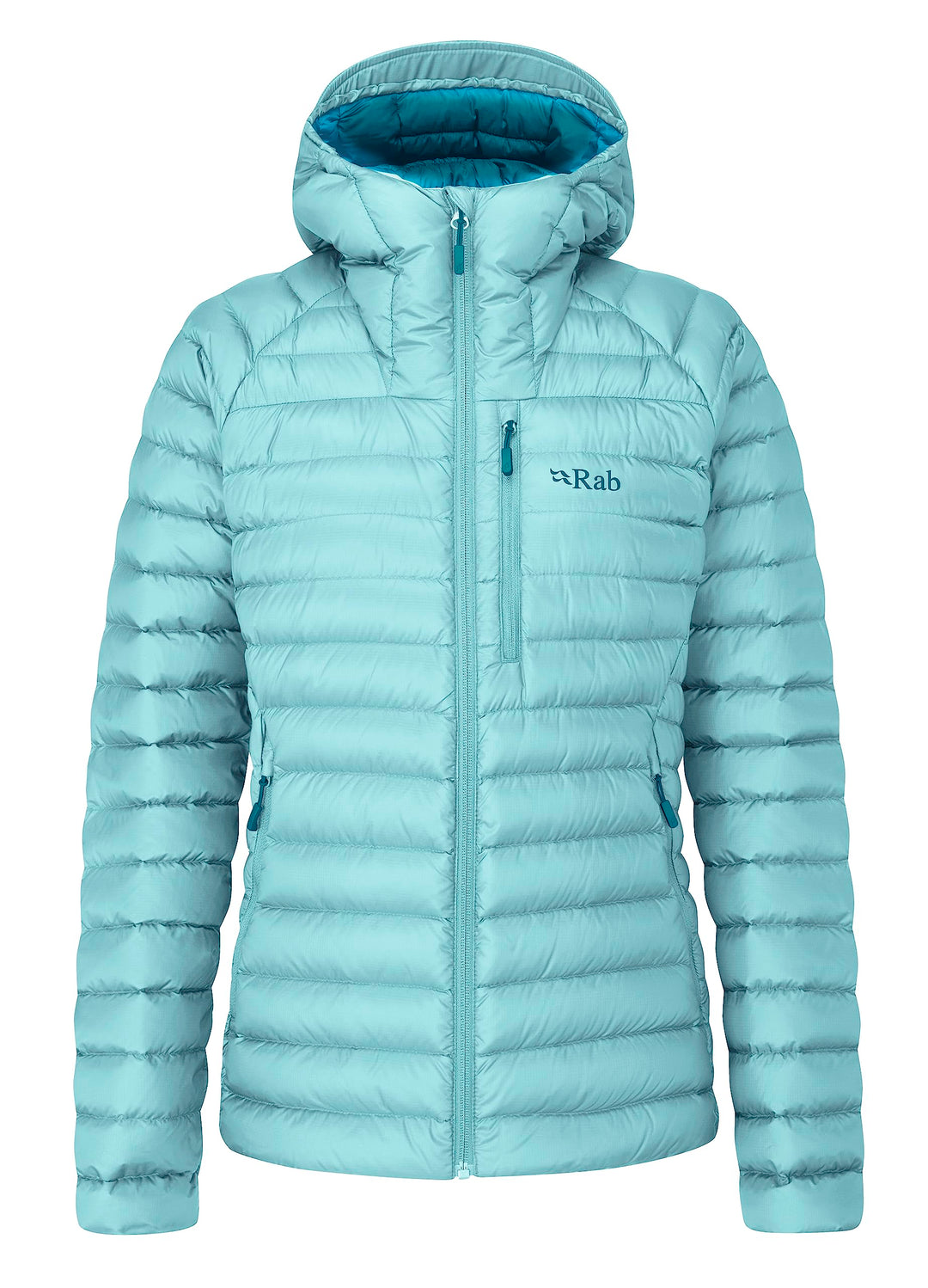 Rab Microlight Alpine Jacke Damen türkis