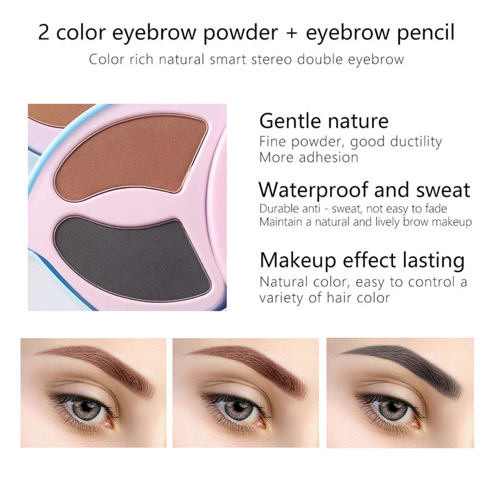 FantasyDay 40 Farben Multifunktions Exquisite Kosmetik Geschenkset Make-up Schmink Kit für Gesicht,