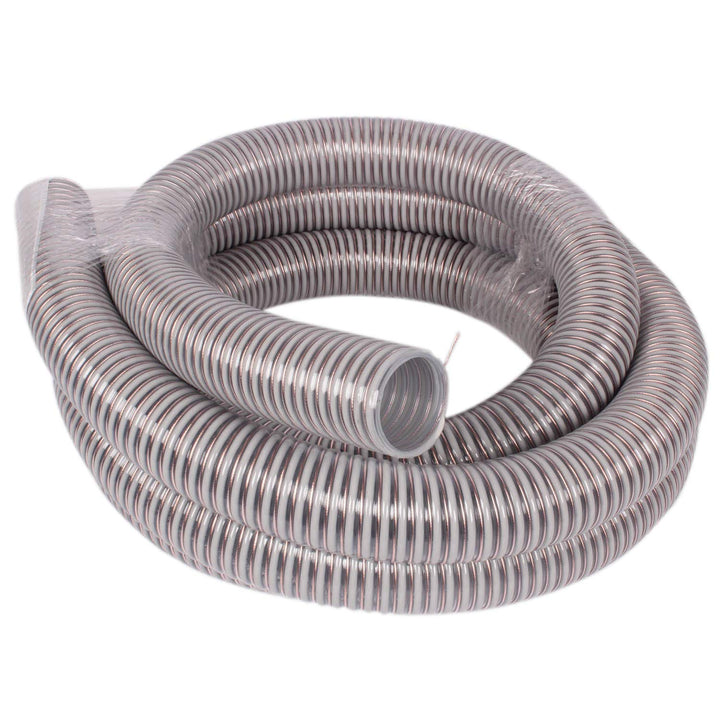 silos24 104160 Pelletschlauch 10 Meter NW 50 mm mit CU-Litze Saugschlauch Rückluftschlauch Fördersch