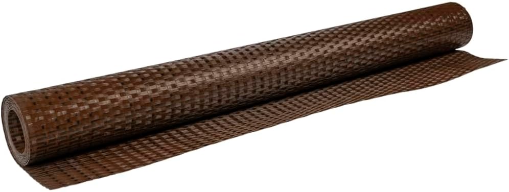 vidaXL Balkon Sichtschutz, Balkonbespannung Rattan-Optik, Sonnenschutz Windschutz für Terrasse Garte