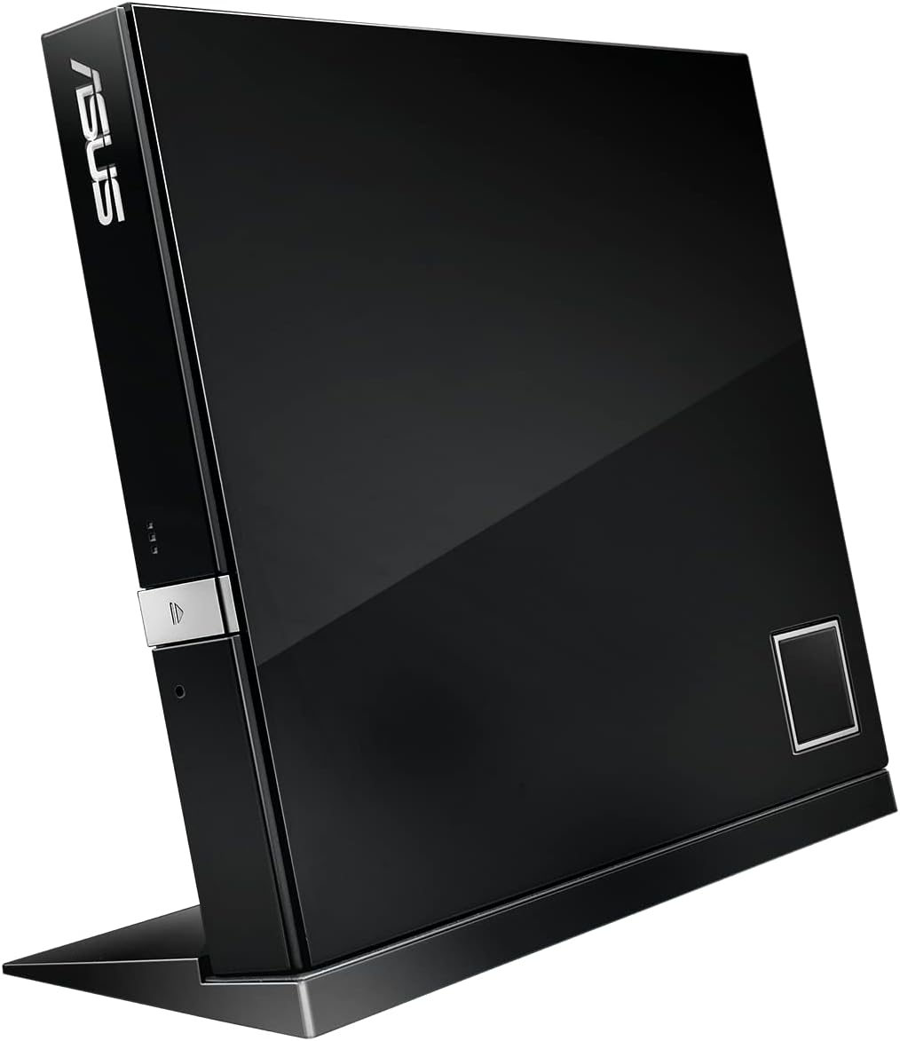 Asus SBC-06D2X-U externes Slim Blu-Ray BDXL Combo (6x BD-R Lesen, 8x DVD±R, 6x DVD±R DL, 5x DVD-RAM,