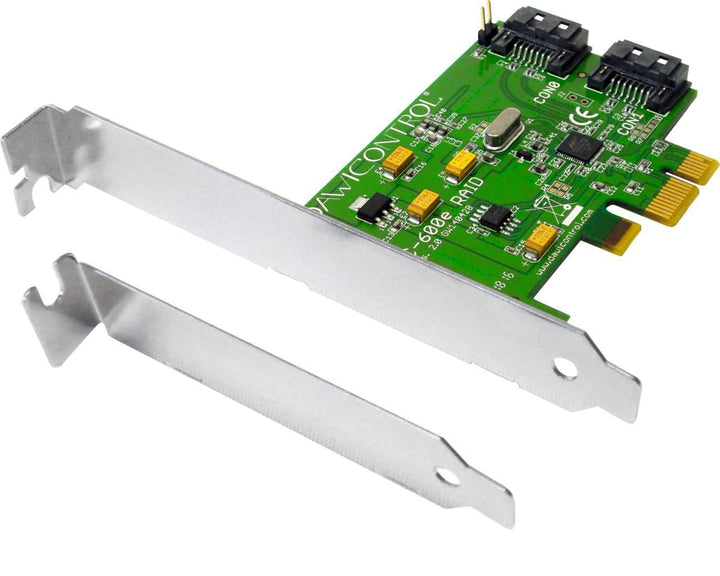 Dawicontrol DC-600e RAID Blister 2-Kanal SATA 6G SATA 3 RAID 0 1 JBOD Backup PCI-Express 2.0 x1 Cont