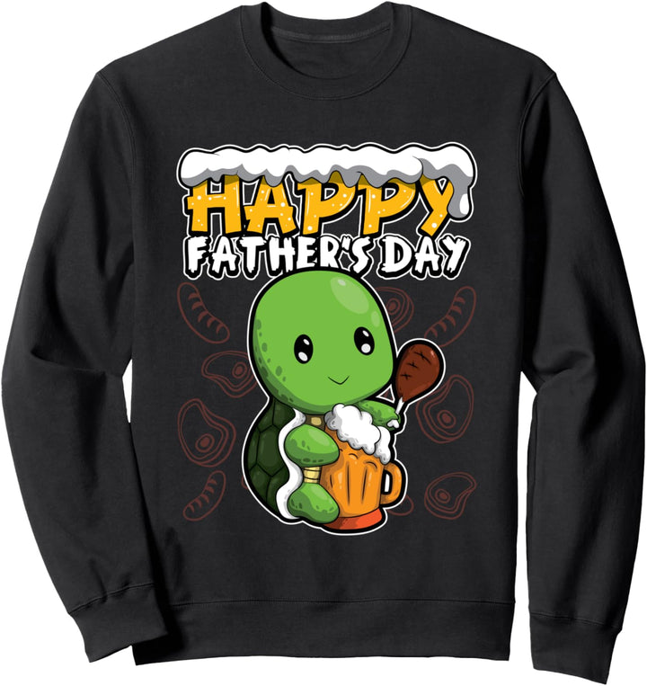Alles Gute zum Vatertag - Ich liebe Papa - Schildkröte Sweatshirt